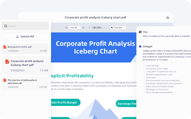 Intelligent Q&A with ChatPDF AI